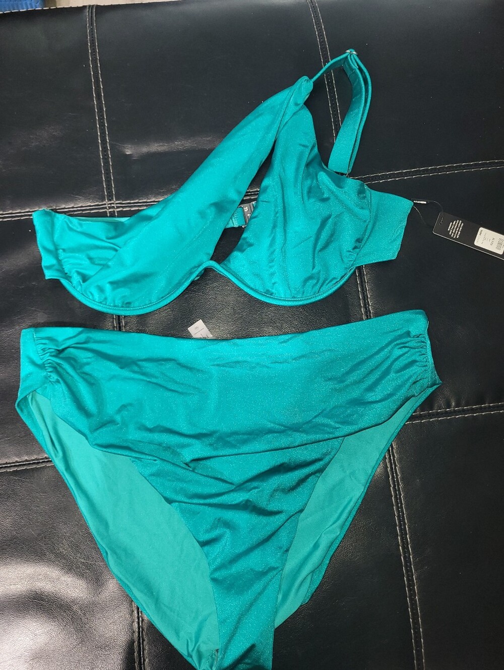 Teal Women's Underwire Bikini Set - Teal Swim